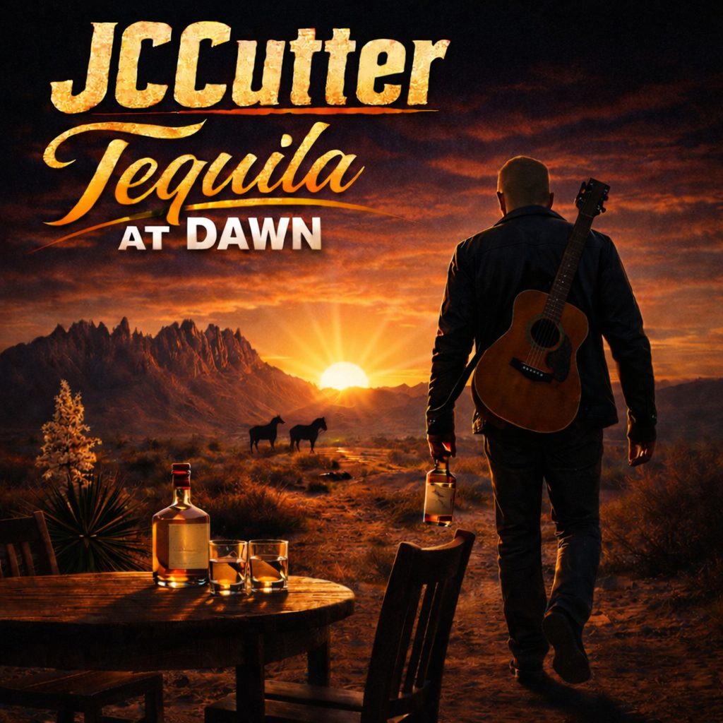 JCCutter – “Tequila at Dawn” Added to A-List Playlist as a Big, Anthemic Country-Rock Powerplay